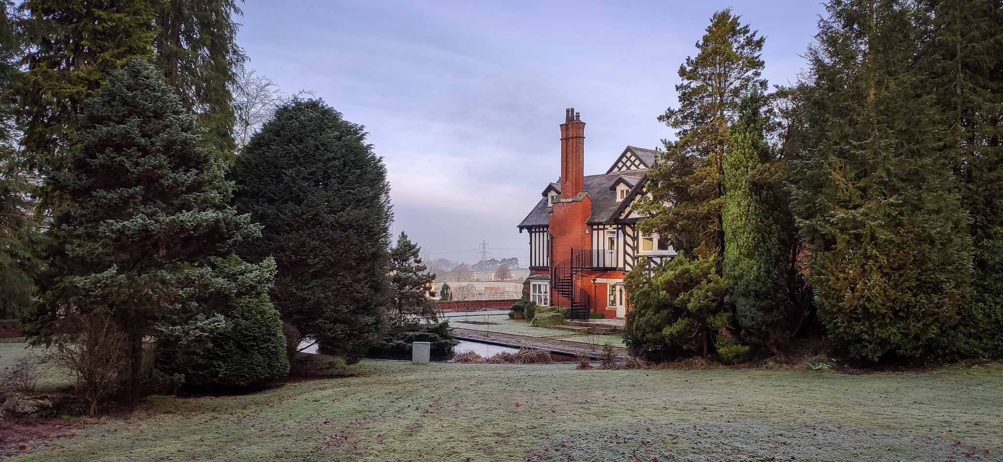 Photograph of Bailrigg House, Lancaster University.