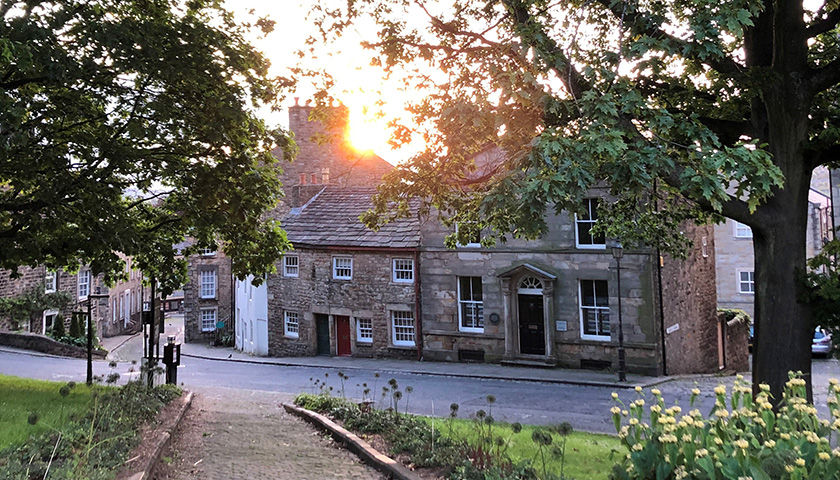 Castle Hill in Lancaster