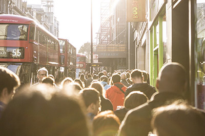 A crowded street