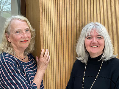 Professors Nancy Preston and Sheila Payne