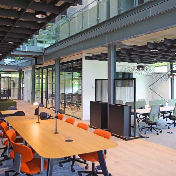 The Lancaster Environment Centre building gardens