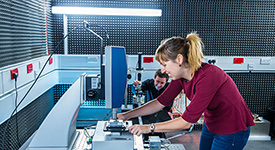 ISO Lab researcher