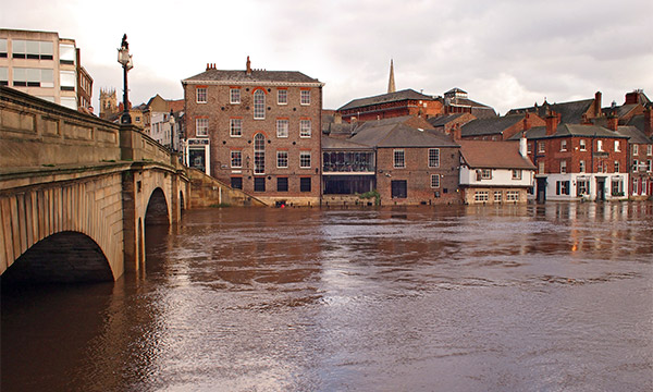 Flooding in York in 2015