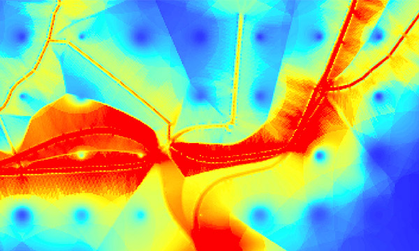 A heatmap analysis