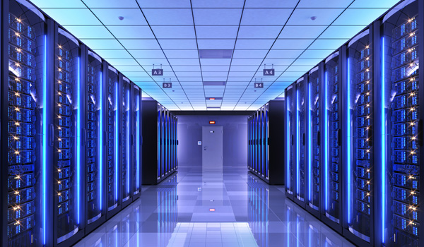 A server room