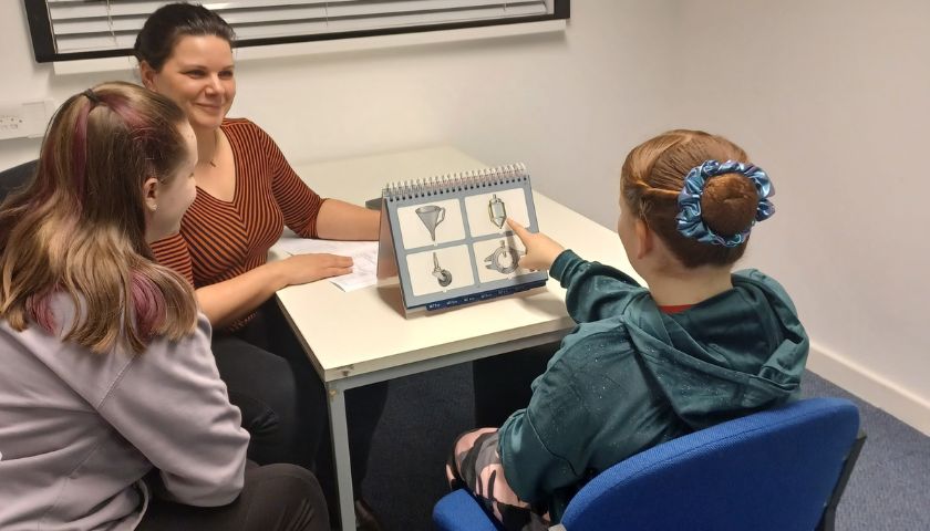 Jane's daughter participating in a study