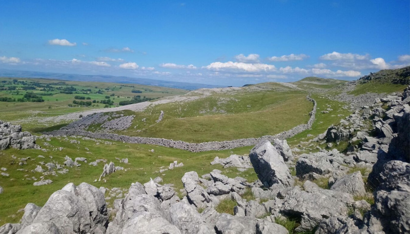 A limestone pavement