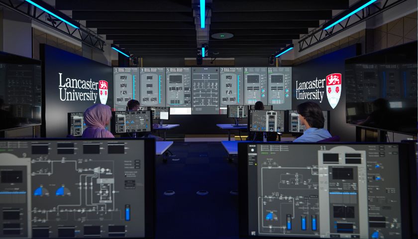 The LUNOS control room