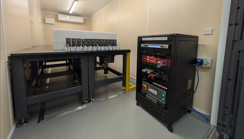 Inside the custom ISO container of the NM 2023