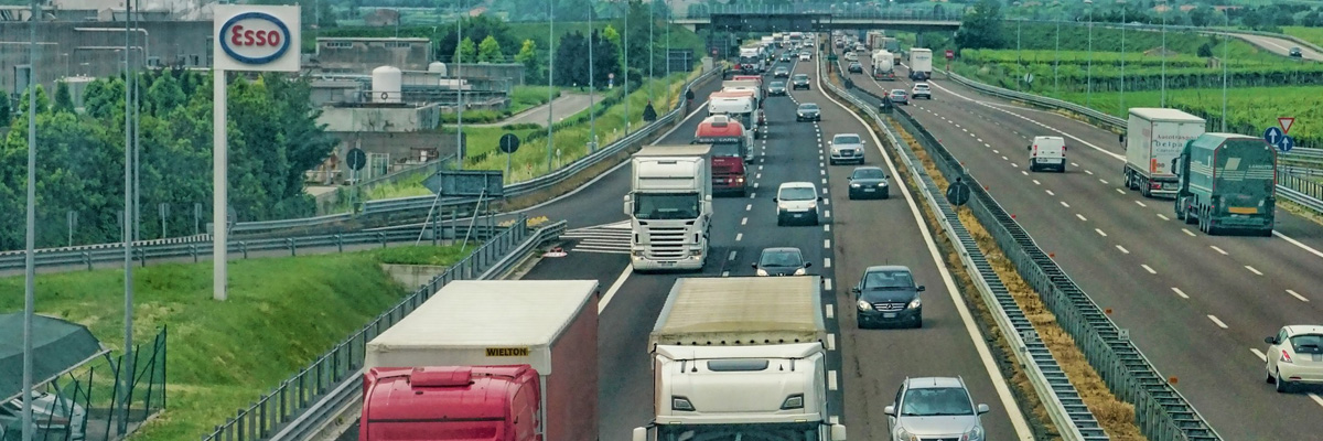 A motorway in the UK