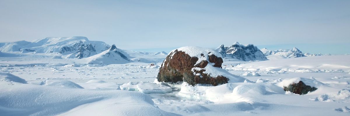 A polar landscape