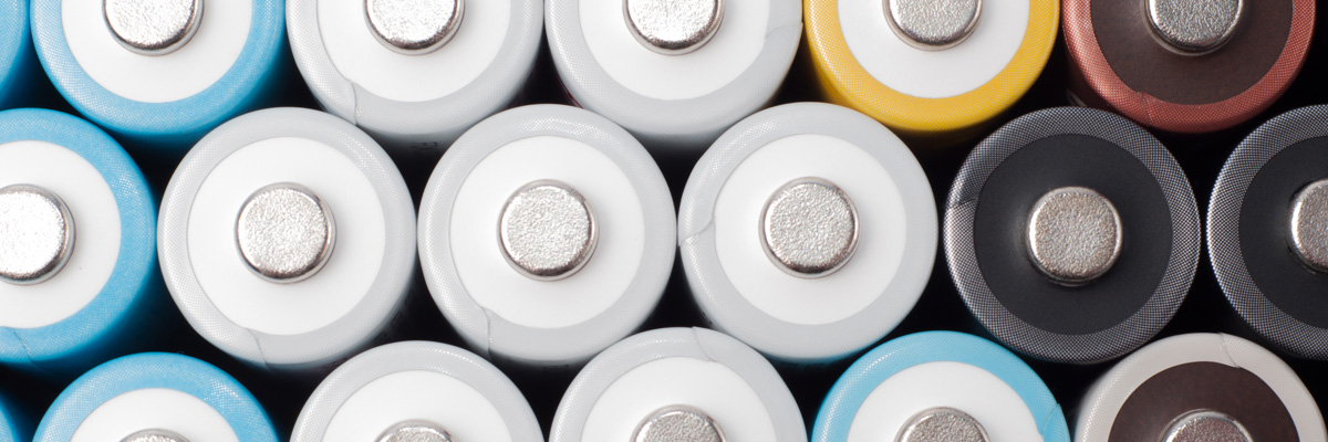 Batteries in a row