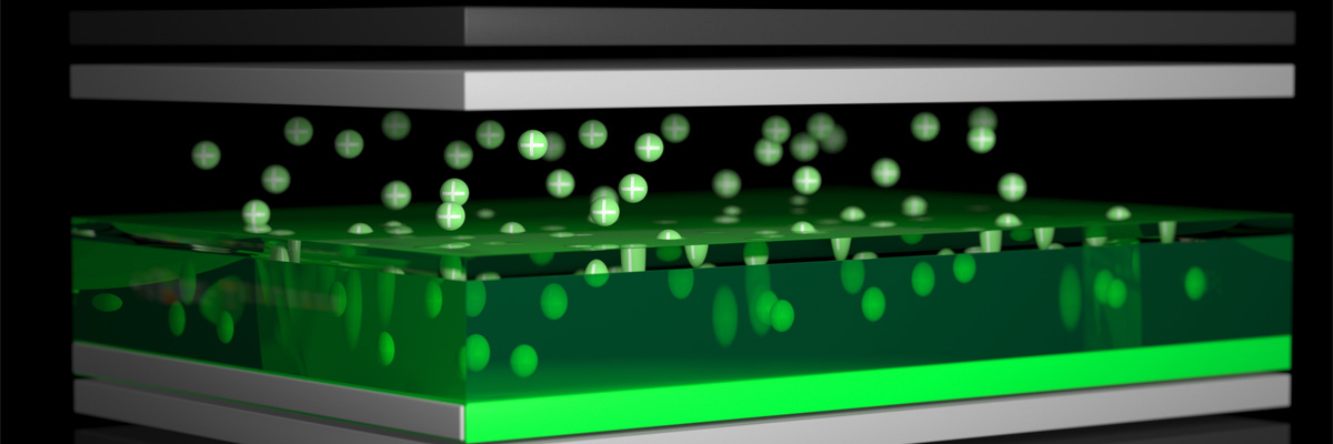 A diagram of a fuel cell