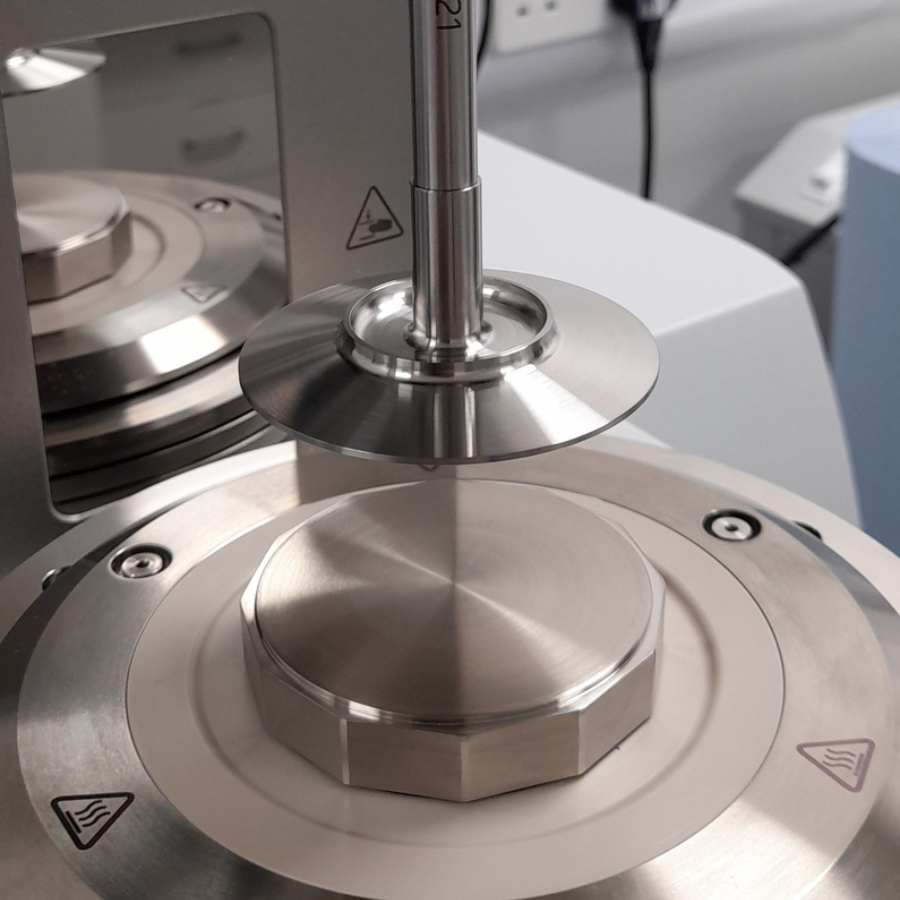 Rotational and oscillatory rheometers (Anton Paar MCR302e & MCR302 rheometers)