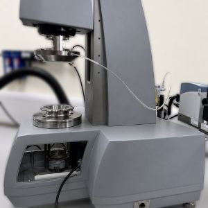 Granular media flow testing (Anton Paar Powder Flow Cell)