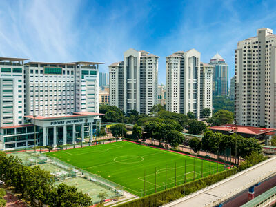 Skyline of Sunway University