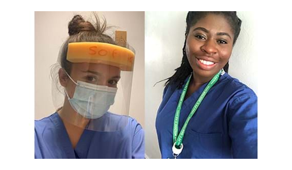 Dr Sophie England and Dr Emmanuella Adu-Peprah
<br />