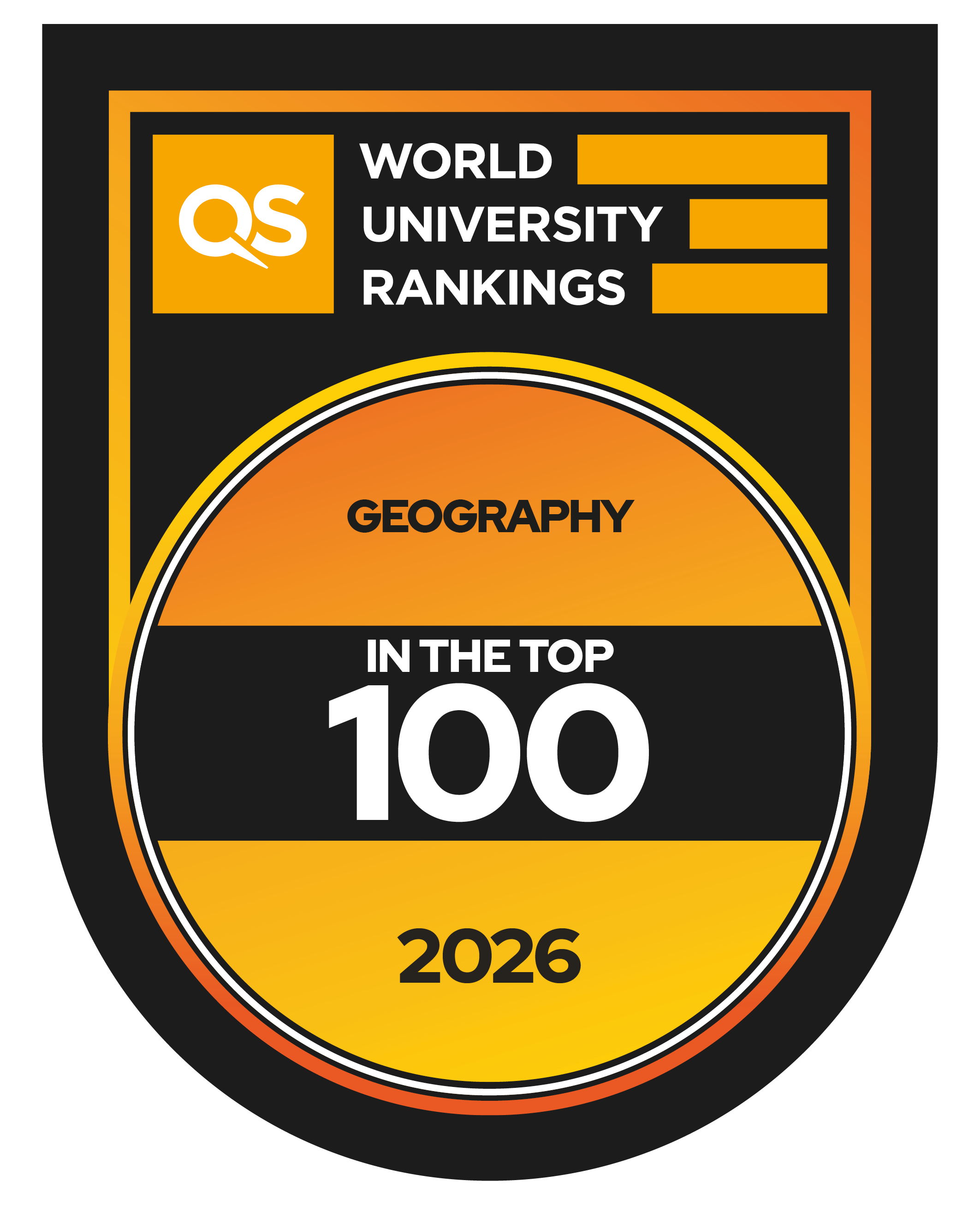 Geography-Subject 2026-100 badge