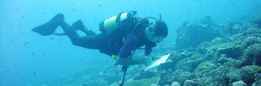 Scuba diving Nick Graham