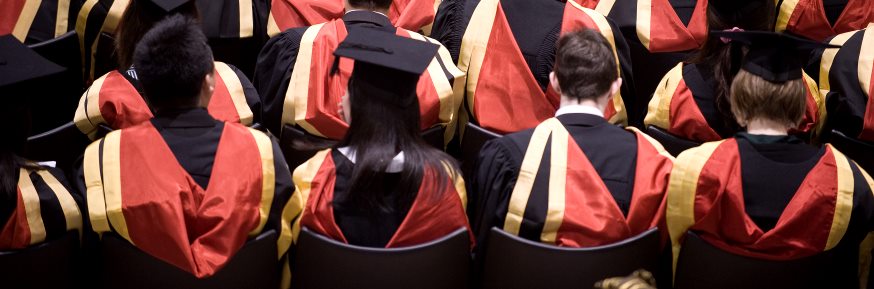 Graduating postgraduate students