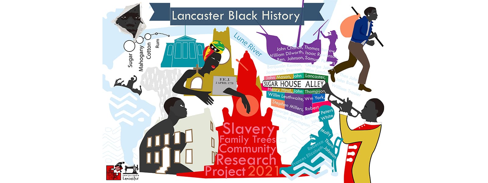 Lancaster Black History Banner