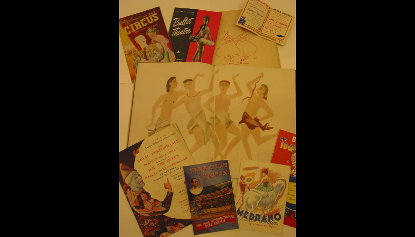 Montage of period programmes