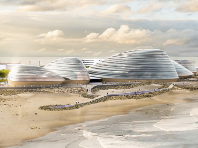 Eden Project North in Morecambe designed by Grimshaw
