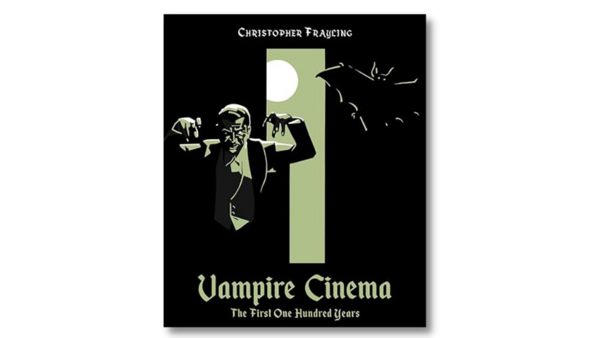 An graphic image of a vampire