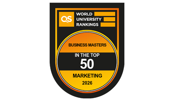 Top 50 Badge from QS