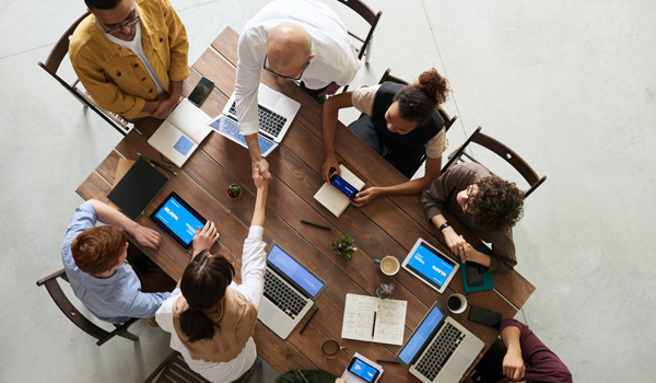 A meeting table