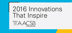 AACSB Innovations that inspire logo