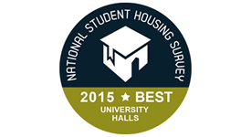 Best student halls 2015 logo