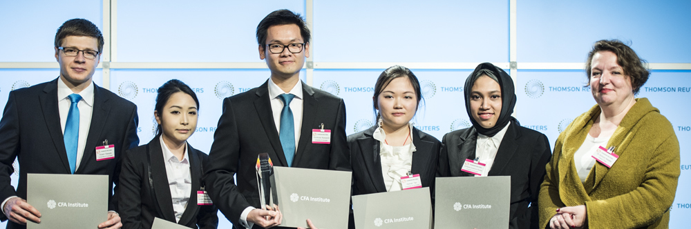 The LUMS CFA Challenge Team at the 2014 UK final.
