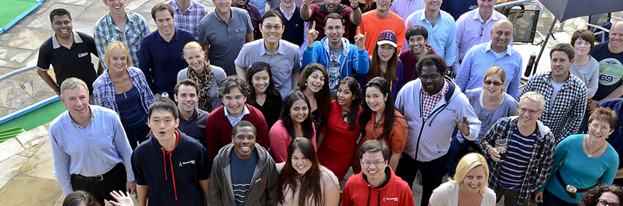 A group of MBA students