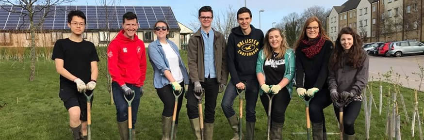 Montreux team at the Eco Hub in Lancaster