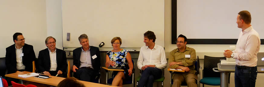 Panel members at the SaP workshop