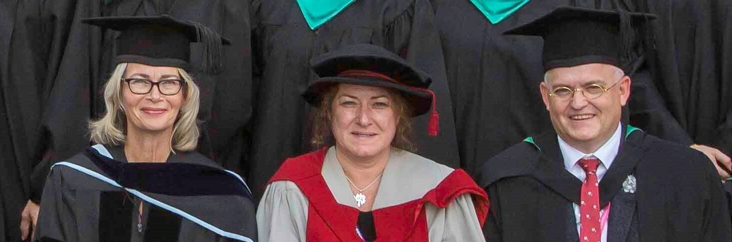 Alison Stowell at the award ceremony