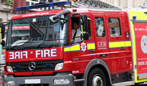 A fire engine