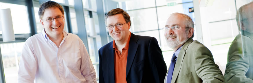 Professors Idris Eckley, Jonathan Tawn and Kevin Glazebrook