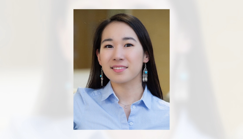 A profile photograph of Adina