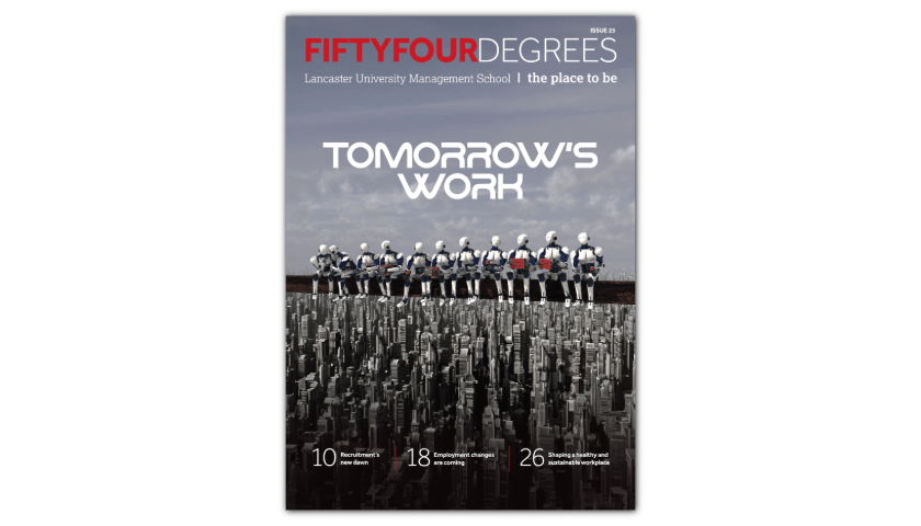 Issue 25 cover featuring the headline 'Tomorrow's Work'