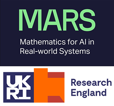 UKRI Research England and MARS logos