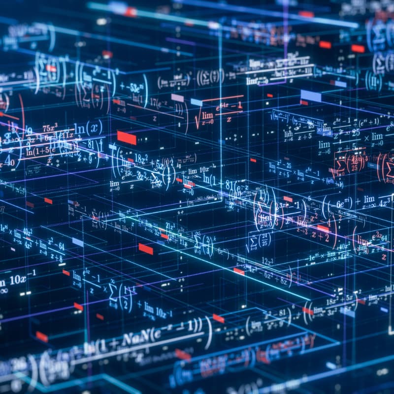 Neural network with equations