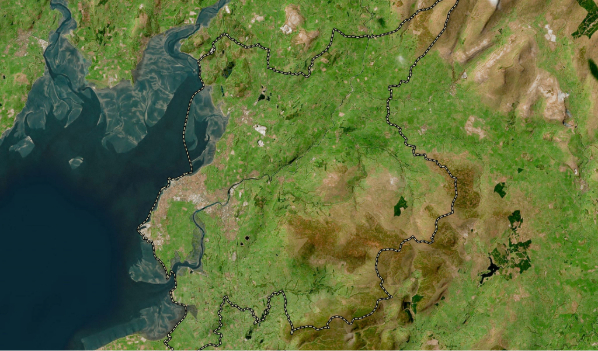 Satellite view of Lancaster