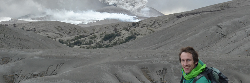 Dr Hugh Tuffen on the Puyehue volcano in Chile