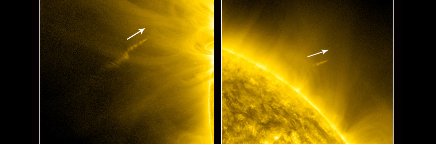Comet Lovejoy's close call with the Sun