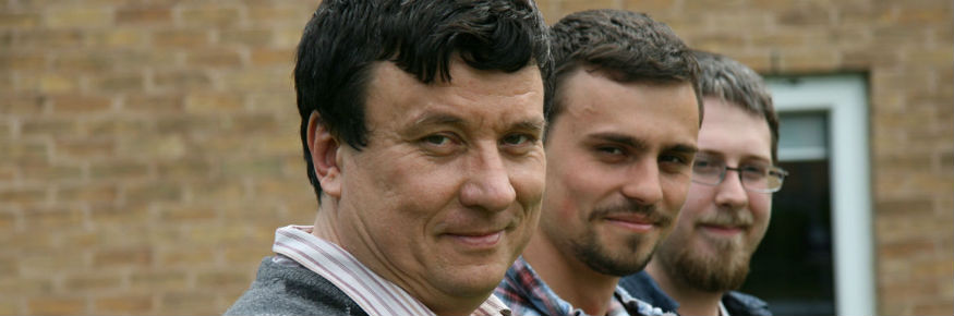 Dr Oleg Kolosov, Dr Ilya Grishin and Dr Alex Robson