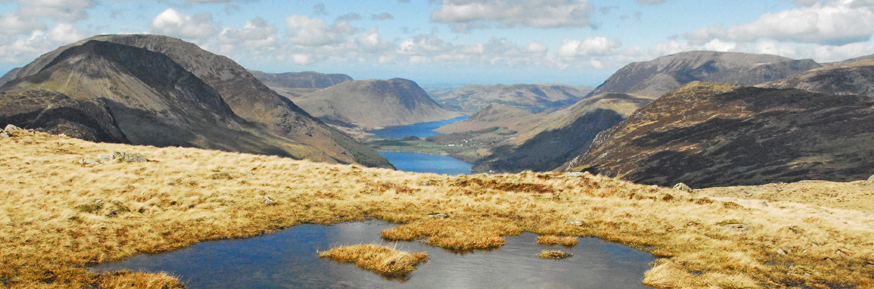 The River Cocker headwaters, Cumbria. Photo credit Dr Nick Chappell. 