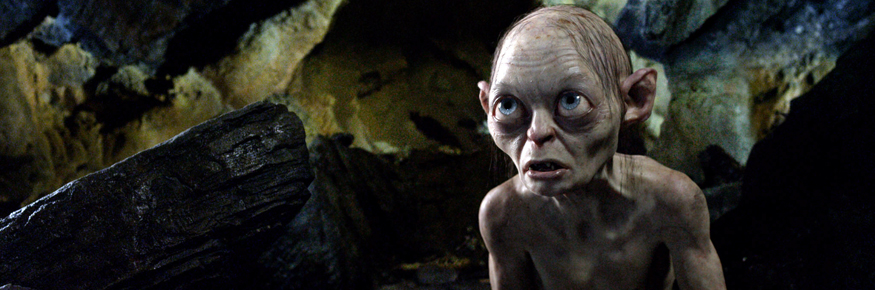Gollum in The Hobbit: An Unexpected Journey 