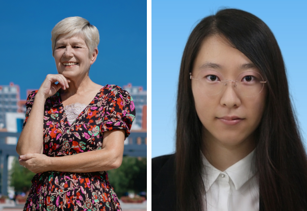 Professor Christine Mortimer and Ms Jingru Guan